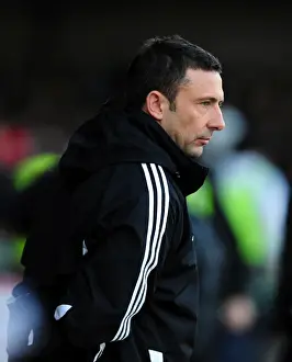 Crawley Town V Bristol City Prints: Derek McInnes Leads Bristol City in FA Cup Match against Crawley Town - 07/01/2012