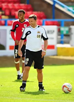 Scotland Tour Prints: Derek McInnes Leads Bristol City FC in Pre-Season Training, July 2012