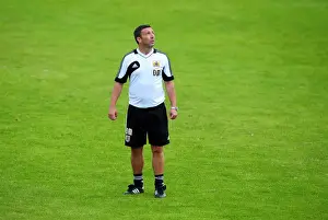 Training Prints: Derek McInnes Leads Bristol City FC in Pre-Season Training, July 2012