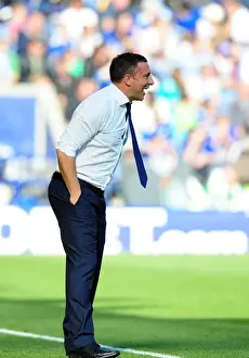 Leicester City V Bristol City Prints: Derek McInnes Leads Bristol City at King Power Stadium, 2012 - Football Championship Match