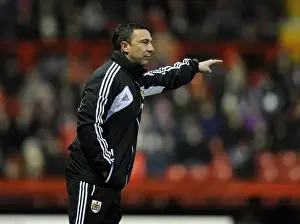 Derek McInnes Leads Bristol City Against Leicester City in Championship Clash, January 2013