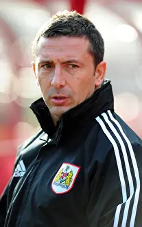 Barnsley V Bristol City Prints: Derek McInnes Leads Bristol City at Oakwell Stadium Against Barnsley in Championship Match - 29/10/2011