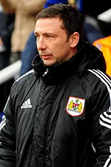 Derek McInnes Leads Bristol City at Peterborough United, February 2012
