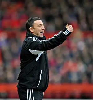 Bristol City V Peterborough Prints: Derek McInnes Leads Bristol City Against Peterborough United in Championship Clash