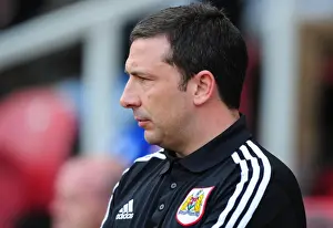 Derek McInnes Leads Bristol City at Riverside Stadium against Middlesbrough, March 2012