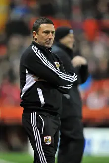Derek McInnes Leads Bristol City Against Wolves in Championship Clash, 1st December 2012