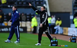 Derby County V Bristol City Prints: Derek McInnes and Nigel Clough Face Off: Derby County vs