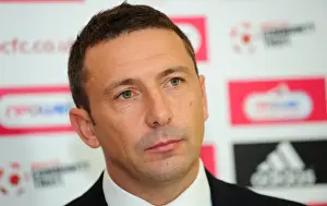 Derek McInnes Prints: Derek McInnes Officially Unveiled as New Bristol City Manager at Ashton Gate Stadium, 2011