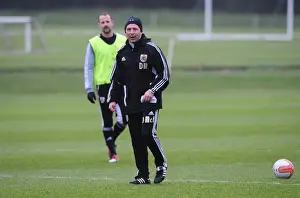 Training 10-1-12 Prints: Derek McInnes: Pursuing Football Glory at Memorial Stadium - Training Session
