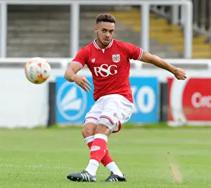 Pre Season Prints: Derrick Williams in Action: Bristol City vs Bath City (2015)