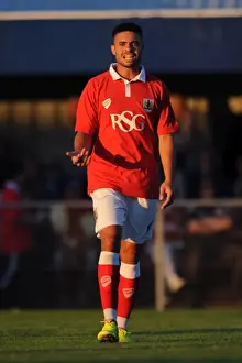 Weston V Bristol City Prints: Derrick Williams of Bristol City in Action at Weston Super Mare's Woodspring Stadium (09)
