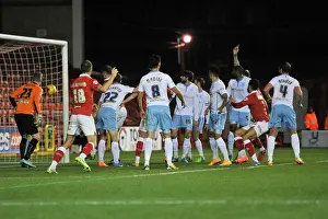 Bristol City V Coventry City Prints: Derrick Williams Scores Opening Goal: Bristol City vs Coventry City