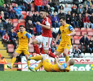 Derrick Williams vs Tom Clarke: A Battle at the Heart of Bristol City vs Preston North End (Sky Bet League One, 05/04/2014)
