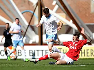 Title Prints: Determined Defender: Aden Flint's Game-Changing Tackle vs