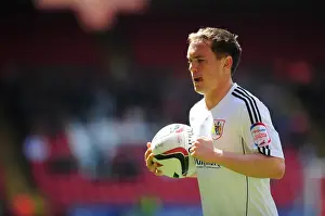 Charlton Athletic V Bristol City Prints: Determined Neil Kilkenny Rallies Bristol City Against Charlton Athletic, May 2013