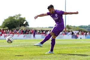 The Creek Prints: Diego De Girolamo's Pre-season Goal Attempt for Bristol City vs