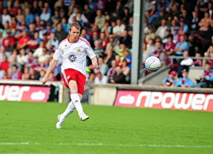 Scunthorpe Utd V Bristol City Prints: Disallowed Goal: David Clarkson's Controversial Offside vs Scunthorpe United (Bristol City – Championship)