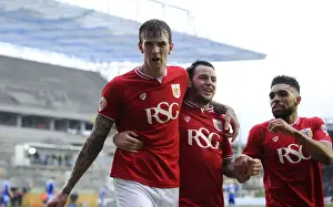 Framed Print : Double Trouble: Aden Flint and Lee Tomlin's Unforgettable Double Strike for Bristol City vs Ipswich Town (February 13, 2016) Framed Print : Double Trouble: Aden Flint and Lee Tomlin's Unforgettable Double Strike for Bristol City vs Ipswich Town (February 13, 2016)