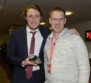 Framed Print : Dougie Allward's Triumph: Man of the Match Performance Leads Bristol City to Victory over Preston North End, Sky Bet League One (Nov 2014)