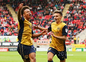 Rotherham V Bristol City Prints: Dramatic Equalizer