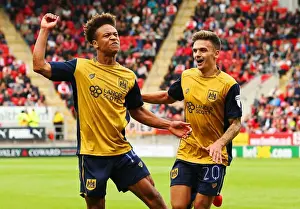 Rotherham V Bristol City Prints: Dramatic Equalizer: Bobby Reid's Goal Saves Bristol City at Rotherham United