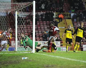 Bristol City V Watford FA Cup Prints: Dramatic Equalizer: Jay Emmanuel-Thomas Scores for Bristol City Against Watford in FA Cup Third Round
