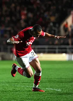 Bristol City V Rotherham United Prints: Dramatic Equalizer: Odemwingie Scores Late for Bristol City against Rotherham United at Ashton Gate