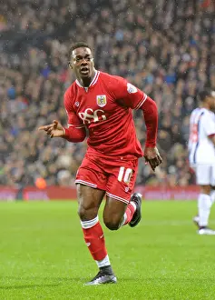 West Brom Prints: Dramatic FA Cup Moment: Kieran Agard Scores for Bristol City against West Brom (2-1)
