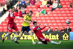 Dramatic Save by Jon Stead of Bristol City at Riverside Stadium