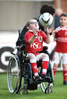 Bristol City V Swindon Town Prints: Electric Atmosphere: Bristol City vs Swindon Town at Ashton Gate