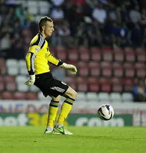 Round 2 Prints: Elliott Parish in Action: Bristol City vs Crystal Palace, 2013