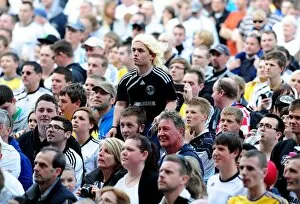 Images Dated 30th April 2011: Emotional Farewell: Robbie Savage Bids Adieu to Derby County Fans in His Last Championship Game at
