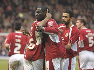Enoch Showunmi Scores for Bristol City Against Barnsley