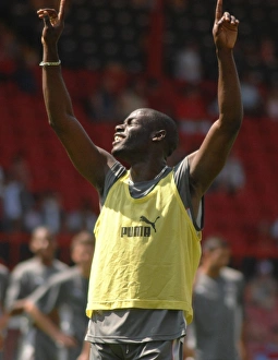 Training 07-08 Prints: Enoch Showunmi in Training: 07-08 Season, Bristol City Football Club