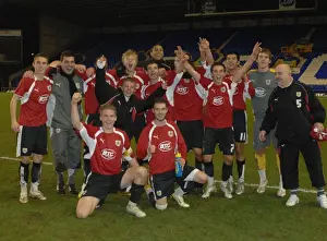 Euphoria Unites: Unforgettable Group Celebration of Everton and Bristol City U18s