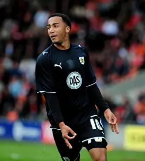 Blackpool V Bristol City Prints: Euphoric Nicky Maynard: Unforgettable Goal Celebration vs. Blackpool (Championship, 2010)