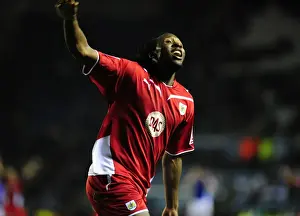 Leicester City V Bristol City Prints: Evander Sno's E electric Goal Celebration: Leicester City vs. Bristol City
