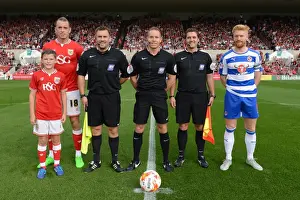 Bristol City V Reading Prints: Exciting Football Action at Ashton Gate: Bristol City vs Reading