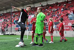 Bristol City V Aston Villa Prints: Exciting Football Rivalry: Bristol City vs Aston Villa Clash at Ashton Gate, August 2016