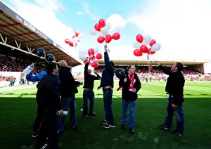 Bristol City V Barnsley Prints: Exciting Showdown: Bristol City vs Barnsley at Ashton Gate Stadium - April 21, 2012