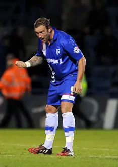 Gillingham V Bristol City Prints: Exultant Kedwell Scores Dramatic FA Cup Upset for Gillingham Against Bristol City