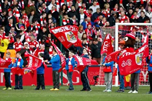 Bristol City V West Ham United - Fans Prints: FA Cup Fourth Round: Guard of Honor at Ashton Gate Stadium - Bristol City vs