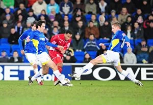 Images Dated 19th January 2010: FA Cup Showdown: Cardiff City vs. Bristol City, Season 09-10