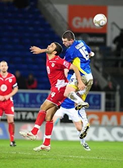 Images Dated 19th January 2010: FA Cup Showdown: Cardiff City vs. Bristol City - The Epic Battle (Season 09-10)