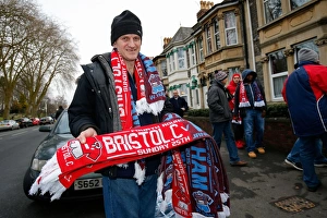 Bristol City V West Ham United - Fans Prints: Fan Atmosphere at Ashton Gate: Bristol City vs. West Ham United, FA Cup Fourth Round