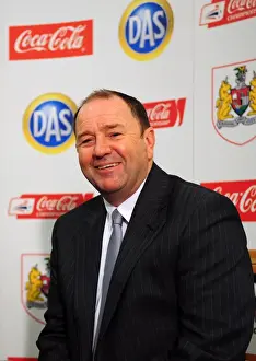 Manager Prints: Farewell Gary Johnson: A Bittersweet Championship Moment at Ashton Gate