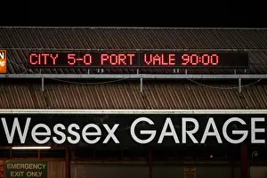 Gate Prints: Five-Star Victory: Bristol City's 5-0 Domination Over Port Vale at Ashton Gate
