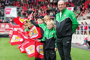 Flag Bearers Clash: Bristol City vs Blackburn Rovers, Sky Bet EFL Championship, Ashton Gate Stadium