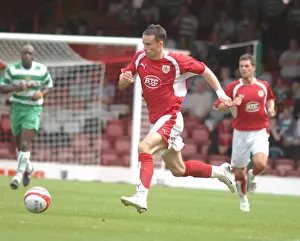 Pre-Season Prints: Focus on Football: Michael McIndoe at Pre-Season Training with Bristol City FC