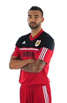 Focused Captain Liam Fontaine at Ashton Gate Stadium - Pre-Season Training (Head Shots 12-13)